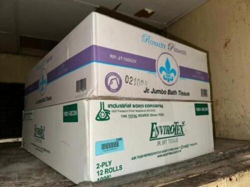 DESCRIPTION (2) CASES OF TOILET TISSUE THIS LOT IS: ONE MONEY LOCATION KITCHEN QTY 1