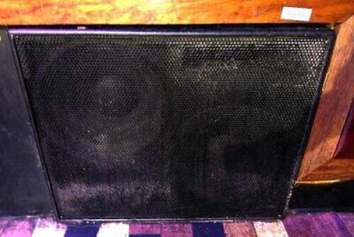 DESCRIPTION SUBWOOFER ADDITIONAL INFORMATION IN WORKING ORDER. LOCATION VIP STAGE QTY 1