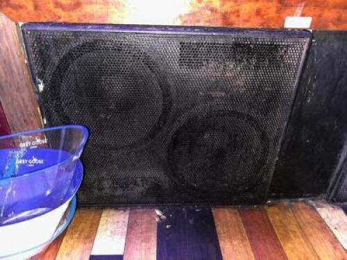 DESCRIPTION SUBWOOFER ADDITIONAL INFORMATION IN WORKING ORDER. LOCATION VIP STAGE QTY 1