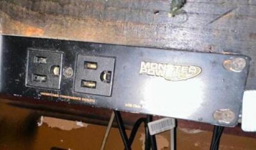 DESCRIPTION MONSTER PRO TWO GROUP SURGE OUTLET. LOCATION VIP STAGE QTY 1