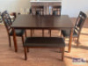 6 PC. DINNING TABLE SET - 2