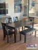 6 PC. DINNING TABLE SET - 8