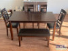 6 PC. DINNING TABLE SET - 9