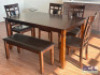 6 PC. DINNING TABLE SET - 13