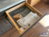 5 COMPARTMENT KITCHEN CABINET WITH SLIDING TRASH CAN TRAY - 7