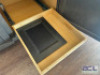 5 COMPARTMENT KITCHEN CABINET WITH SLIDING TRASH CAN TRAY - 13