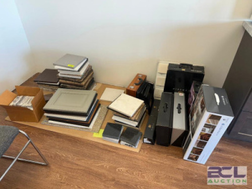 LARGE ASSORTMENT OF CABINET DESIGN SAMPLES