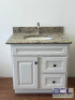 3 COMPARTMENT BATHROOM VANITY WITH FAUCET - 3