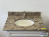 3 COMPARTMENT BATHROOM VANITY WITH FAUCET - 7