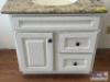 3 COMPARTMENT BATHROOM VANITY WITH FAUCET - 8