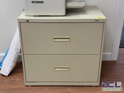 TWO DRAWER FILE CABINET