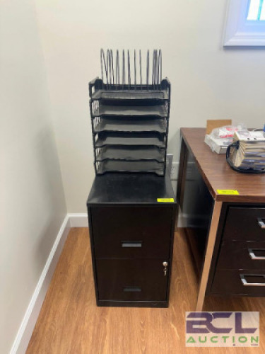 TWO DRAWER FILE CABINET