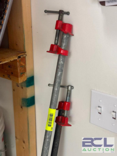(2) - PIPE CLAMPS