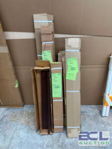 ASSORTED FILLERS AND CABINET PARTS
