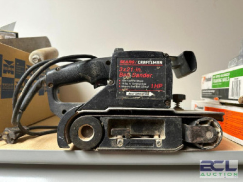 3 X 21 INCH BELT SANDER