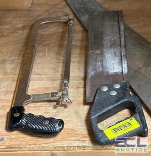 (2) - HAND SAWS