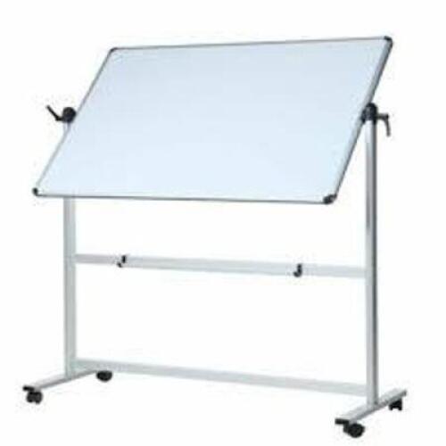 DESCRIPTION: (1) ADJUSTABLE BOARD EASEL BRAND/MODEL: UNIVERSAL #UNV43033 SIZE: ADJUSTABLE HEIGHT, 29" X 41" RETAIL$: $111.34 EA QTY: 1