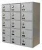 DESCRIPTION: (1) CELL PHONE LOCKER BRAND/MODEL: HALLOWELL #30LW06 INFORMATION: STEEL, 15 LOCKERS, 5 TIERS, 3 WIDE SIZE: 27" X 12" X 30-1/2" RETAIL$: $