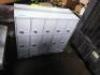 DESCRIPTION: (1) CELL PHONE LOCKER BRAND/MODEL: HALLOWELL #30LW06 INFORMATION: STEEL, 15 LOCKERS, 5 TIERS, 3 WIDE SIZE: 27" X 12" X 30-1/2" RETAIL$: $ - 2