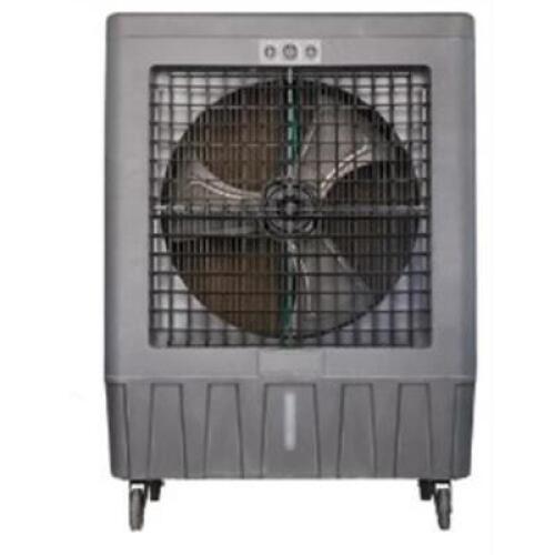 DESCRIPTION: (1) MOBILE EVAPORATIVE COOLERBRAND/MODEL: INTERTEK #MC92INFORMATION: 110-120 V AC, 60 HZ, 5.6 AMPSSIZE: APPROX 43" X 23" X 60"RETAIL$: $1480.98 EAQTY: 1