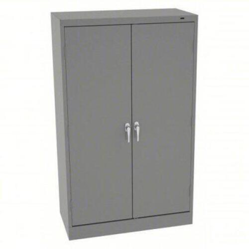 DESCRIPTION: (1) STORAGE CABINET BRAND/MODEL: TENNSCO #39FP39 INFORMATION: GRAY, STEEL, 24 GAUGE PANEL, SWING HANDLE & KEYED, SEE INSPECTION FOR DAMAG