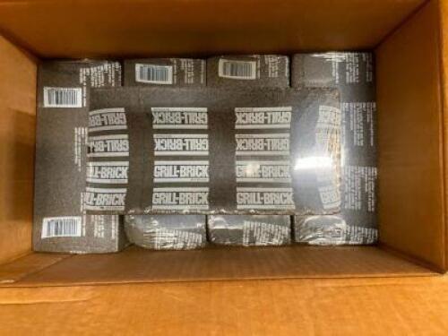 PARTIAL CASE OF GRILL BRICKS.