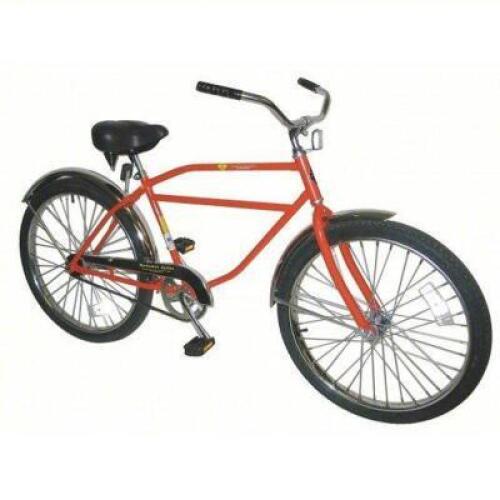 DESCRIPTION: (1) BICYCLE BRAND/MODEL: WORKSMAN CYCLES #8DH55 INFORMATION: ORANGE SIZE: 72" RETAIL$: $626.05 EA QTY: 1