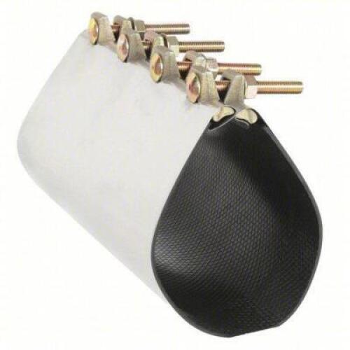DESCRIPTION: (1) REPAIR CLAMP BRAND/MODEL: PRODUCT NUMBER #5WMT1 INFORMATION: STAINLESS STEEL SIZE: 5" PIPE X 12" LONG RETAIL$: $116.29 EA QTY: 1