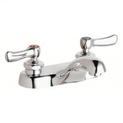DESCRIPTION: (2) LAVATORY FAUCET BRAND/MODEL: CHICAGO FAUCETS #5UTV2 INFORMATION: CHROME PLATED RETAIL$: $261.94 EA QTY: 2