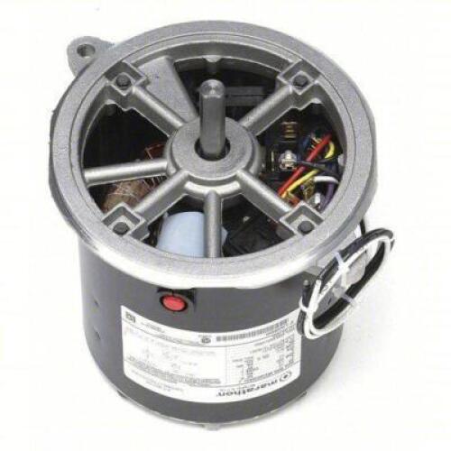 DESCRIPTION: (1) OIL BURNER MOTOR BRAND/MODEL: MARATHON MOTORS #454X84 INFORMATION: SPLIT-PHASE, 1/4 HP, 3,450 NAMEPLATE RPM, 115V AC, 48NZ FRAME RETA