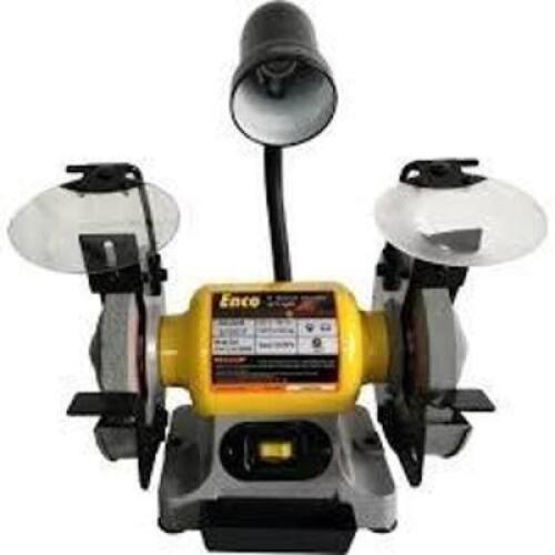 DESCRIPTION: (1) BENCH GRINDER BRAND/MODEL: PRODUCT NUMBER #32739237 INFORMATION: 3450 RPM, 1/2 HP SIZE: 6" RETAIL$: $236.22 EA QTY: 1