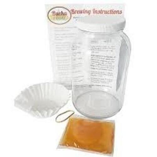 DESCRIPTION: (1) DIY KOMBUCHA KIT BRAND/MODEL: BREW YOUR OWN BUCHA SIZE: 1 GALLON RETAIL$: $64.99 EA QTY: 1