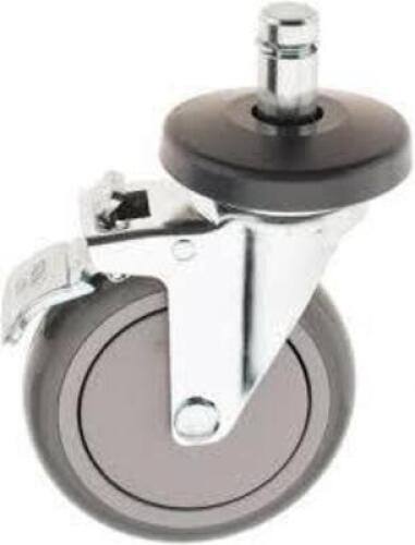 DESCRIPTION: (20) CASTER WITH BRAKE AND BUMPER BRAND/MODEL: PRODUCT NUMBER #70243399 INFORMATION: POLYURETHANE SIZE: 5" RETAIL$: $19.93 EA QTY: 20