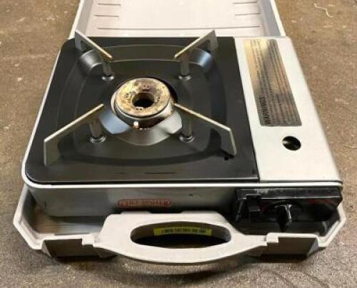 (2) CHEF MASTER CM10000 PORTABLE BUTANE BURNERS.