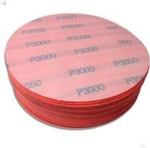 DESCRIPTION: (3) BOXES OF (50) SANDING DISCS BRAND/MODEL: PRODUCT NUMBER #310P120X-05000 INFORMATION: NO HOLES, RED SIZE: 2" RETAIL$: $34.48 PER BOX Q