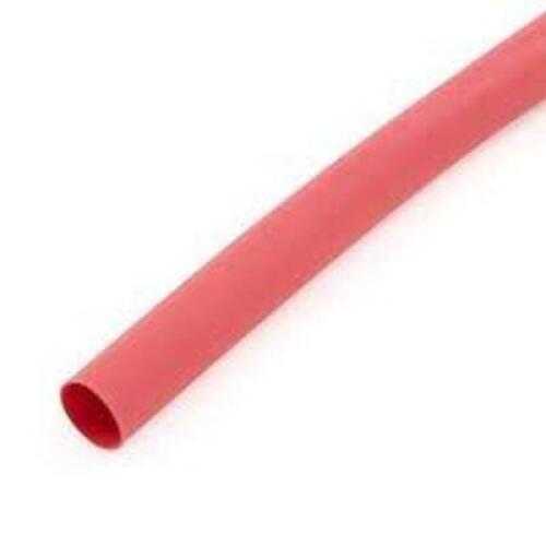 DESCRIPTION: (4) PACKS OF (25) HEAT SHRINKABLE FLEXIBLE TUBING INFORMATION: RED, POLYOLEFIN SIZE: 3/8" X 48" RETAIL$: $644.31 EA QTY: 4