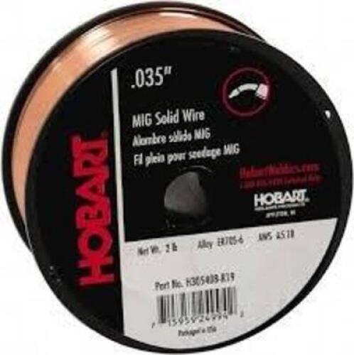 DESCRIPTION: (1) MIG SOLID WELDING WIREBRAND/MODEL: HOBART #H305408-R29INFORMATION: ER70S-6SIZE: .035" X 33LBRETAIL$: $72.54 EAQTY: 1