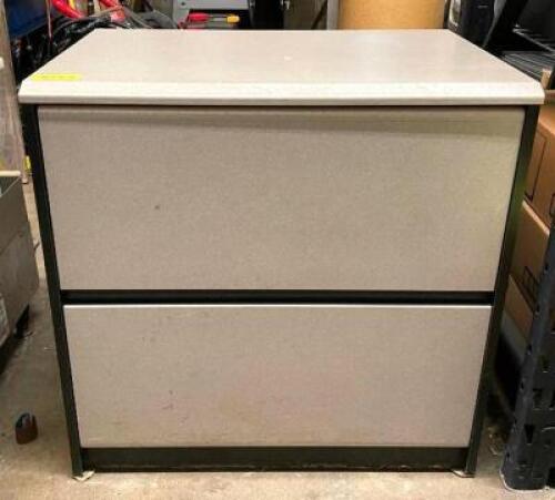 30" TWO DRAWER COMPOSITE LATERAL FILE CABINET