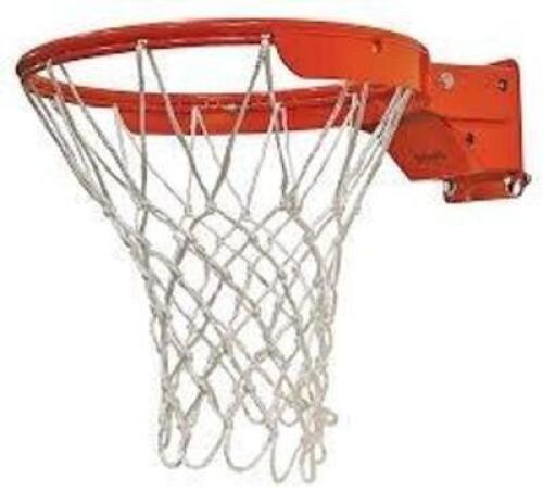DESCRIPTION: (1) BASKETBALL RIM WITHOUT NET BRAND/MODEL: SLAMMER COMPETITOR #0411528 RETAIL$: $243.00 EA QTY: 1