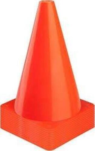 DESCRIPTION: (1) CASE OF (24) SPORTS CONES BRAND/MODEL: CARTMAN INFORMATION: RED SIZE: 7" RETAIL$: $11.99 EA QTY: 1