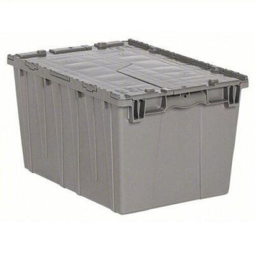 DESCRIPTION: (1) ATTACHED LID CONTAINER BRAND/MODEL: ORBIS #49K914 INFORMATION: GRAY SIZE: 12.7 GAL 21X14X12 RETAIL$: $27.78 EA QTY: 1