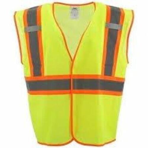 DESCRIPTION: (1) CASE OF (48) HIGH VIS VEST BRAND/MODEL: CONDOR #53YM65 INFORMATION: YELLOW SIZE: MED RETAIL$: $1,467.84 EA QTY: 1
