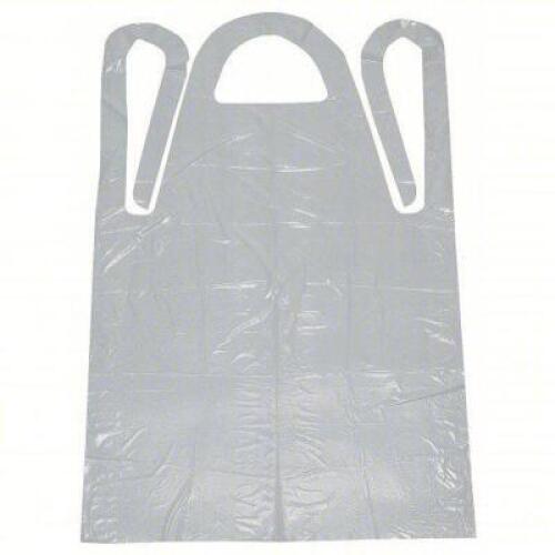 DESCRIPTION: (1) CASE OF (100) DISPOSABLE APRON BRAND/MODEL: CONDOR #5T315B INFORMATION: WHITE RETAIL$: $27.963 EA QTY: 1