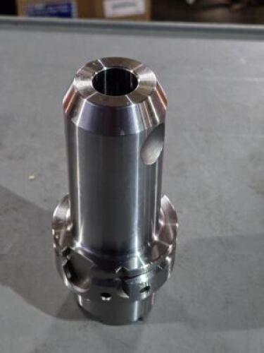 DESCRIPTION: (1) HSK63A ENDMILL HOLDER BRAND/MODEL: ACCUPRO 92149111 SIZE: 3/4" HOLE DIA 4-1/2" PROJECTION 1-3/4" NOSE RETAIL$: $314.88 QTY: 1