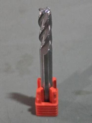 DESCRIPTION: (4) SOLID CARBIDE GENRAL PURPOSE END MILL BRAND/MODEL: FULLERTON 31691 SIZE: 1/4" DIA 3/4" LOC 0.0600" RAD RETAIL$: $116.58 QTY: 4