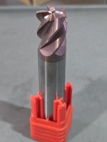 DESCRIPTION: (1) 5 FLUTE CARBIDE END MILL BRAND/MODEL: FULLERTON 37656 SIZE: 5/8" DIA RETAIL$: $161.99 QTY: 1