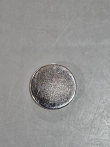 DESCRIPTION: (10) N52 NEODYMIUM DISK MAGNETS BRAND/MODEL: BUNTING N52P937125 SIZE: 0.937" DIA 14.8 LB PULLING FORCE RETAIL$: $58.50 QTY: 10