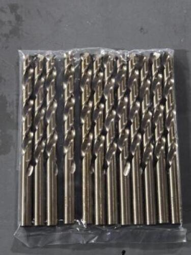 DESCRIPTION: (12) COBALT JOBBER DRILL BITS BRAND/MODEL: WESTWARD 6PRK8 SIZE: LETTER P RETAIL$: $96.24 QTY: 12