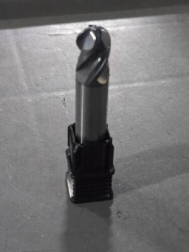 DESCRIPTION: (2) SOLID CARBIDE HP BALL END MILL BRAND/MODEL: FULLERTON 34930 SIZE: 1/2" DIA RETAIL$: $172.78 QTY: 2