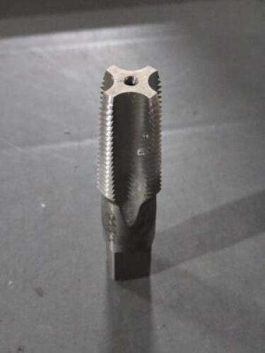 DESCRIPTION: (1) HSS STANDARD PIPE TAP BRAND/MODEL: REGAL 017528AS SIZE: 1/2"-14 NPTF RETAIL$: $118.90 QTY: 1